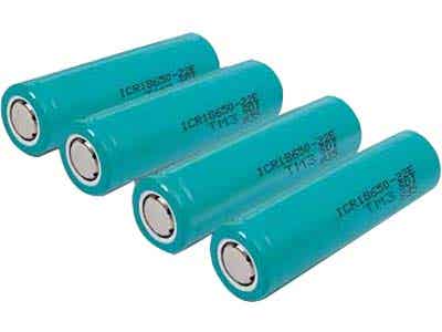 中山天貿(mào)圓柱鋰離子電芯