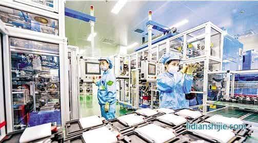 浙江超威創元實業有限公司自動化生產車間