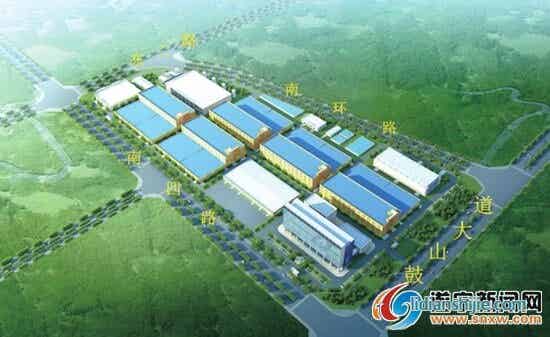 新鋰想5萬噸正極材料項目規劃效果圖