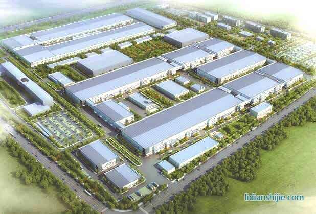 榮盛盟固利（天津）動力電池產(chǎn)業(yè)園規(guī)劃全景圖