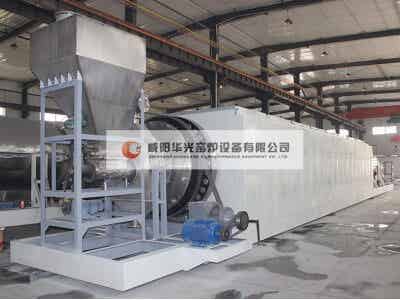 華光窯爐 鋰電行業(yè)電加熱回轉窯爐