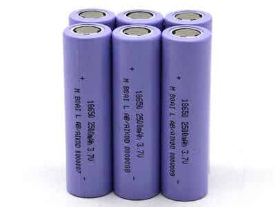 零點(diǎn)新能源 18650單體鋰電池