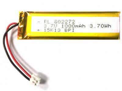 倍特力 BPI 3.7V 1000mAh 聚合物鋰電池