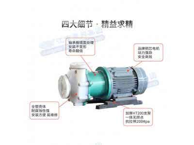 CQB氟塑料微型磁力泵圖2