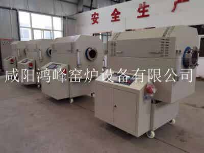 鴻峰小型回轉爐-實驗室1100度高溫氣氛式回轉爐圖2