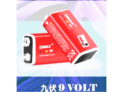 LDMAX利大 6F22碳性電池9V方塊碳性電池