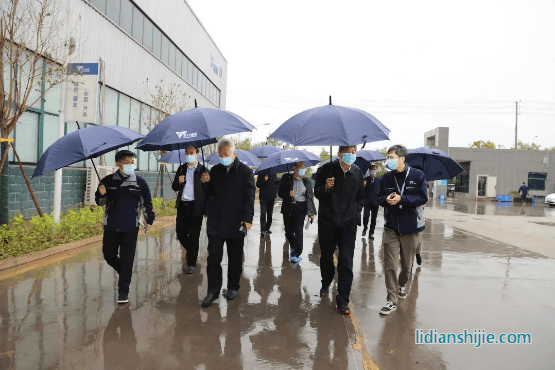 市政協調研組一行蒞臨天力鋰能調研指導工作