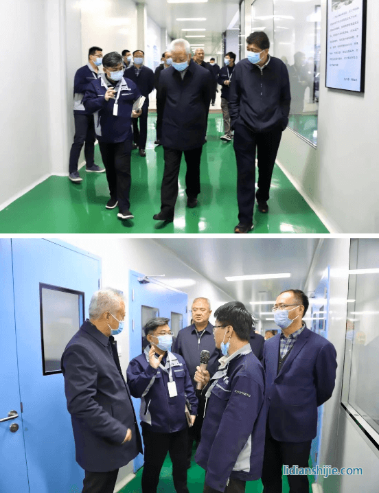 市政協調研組一行蒞臨天力鋰能調研指導工作