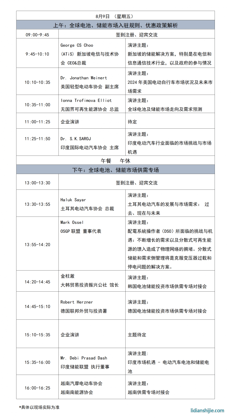 第2屆中國電池及儲能產(chǎn)業(yè)出海交易論壇