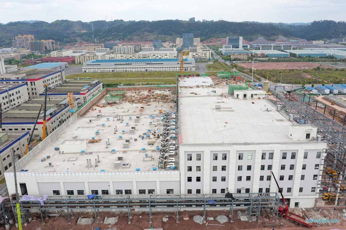 宜賓鋰寶鋰電正極材料項目二期二標段迎來全面封頂 宜賓鋰寶鋰電正極材料項目二期二標段迎來全面封頂