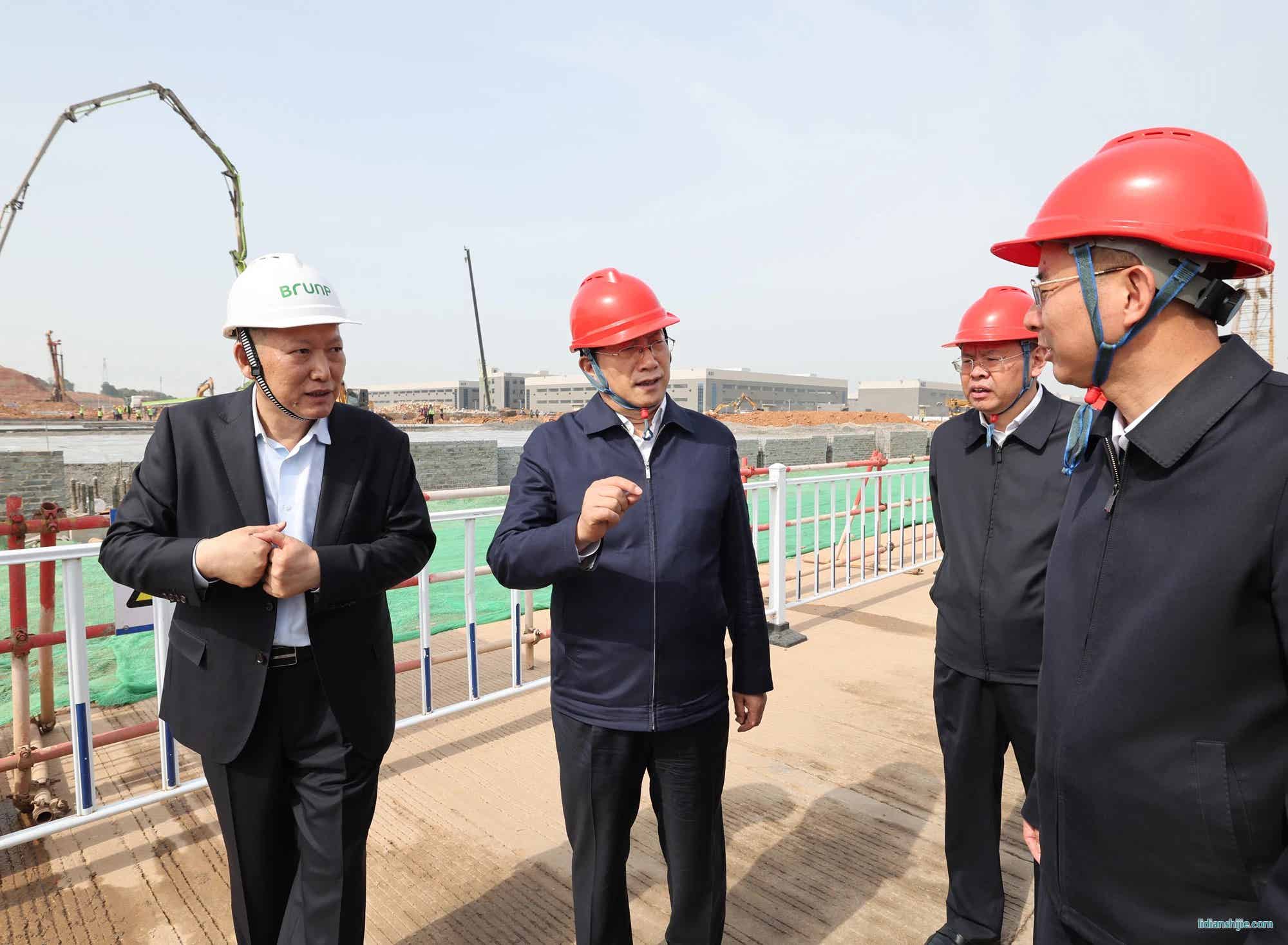 湖北省委書記王忠林調研邦普循環 湖北省委書記王忠林調研邦普循環