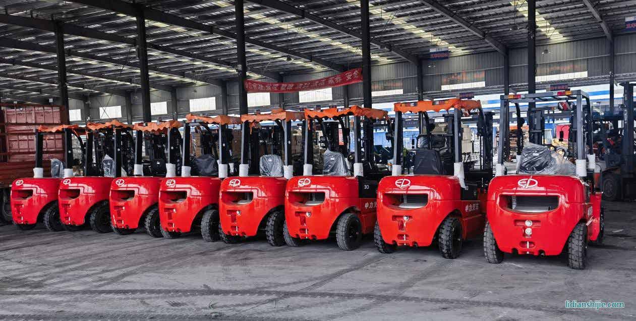 中力再生鋰電叉車