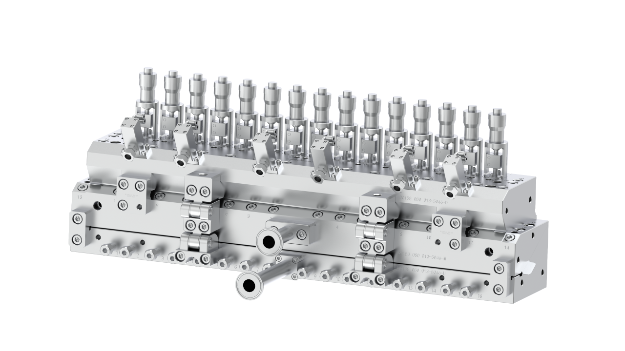 曼恩斯特雙層雙調(diào)節(jié)涂布模頭